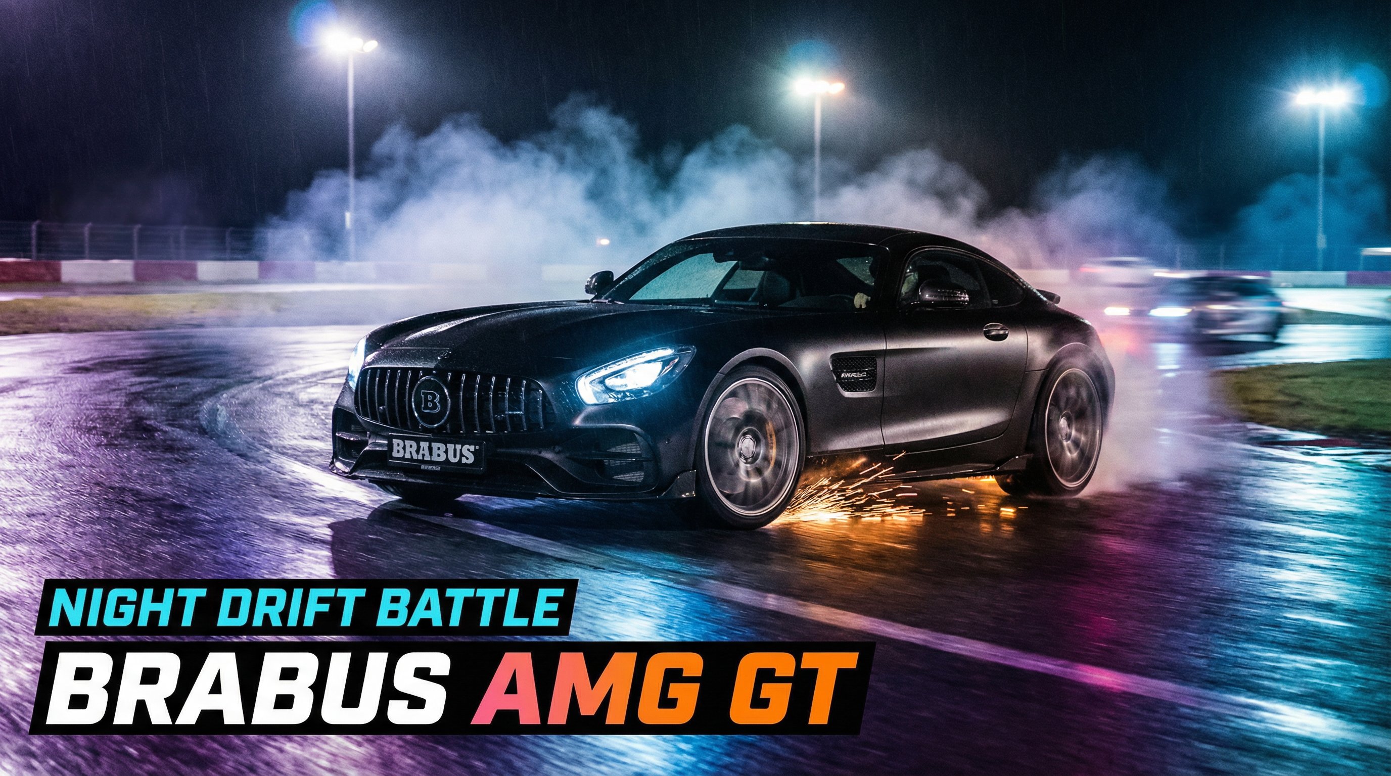 小马拉大车赛道漂移视频